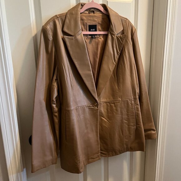 JCL Women's Leather Jacket - Picture 2 of 12